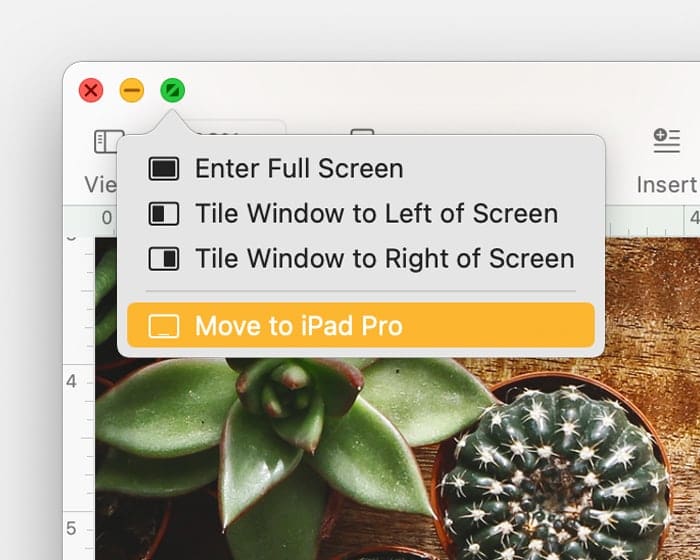 在 iPad 上顯示 Mac 桌面